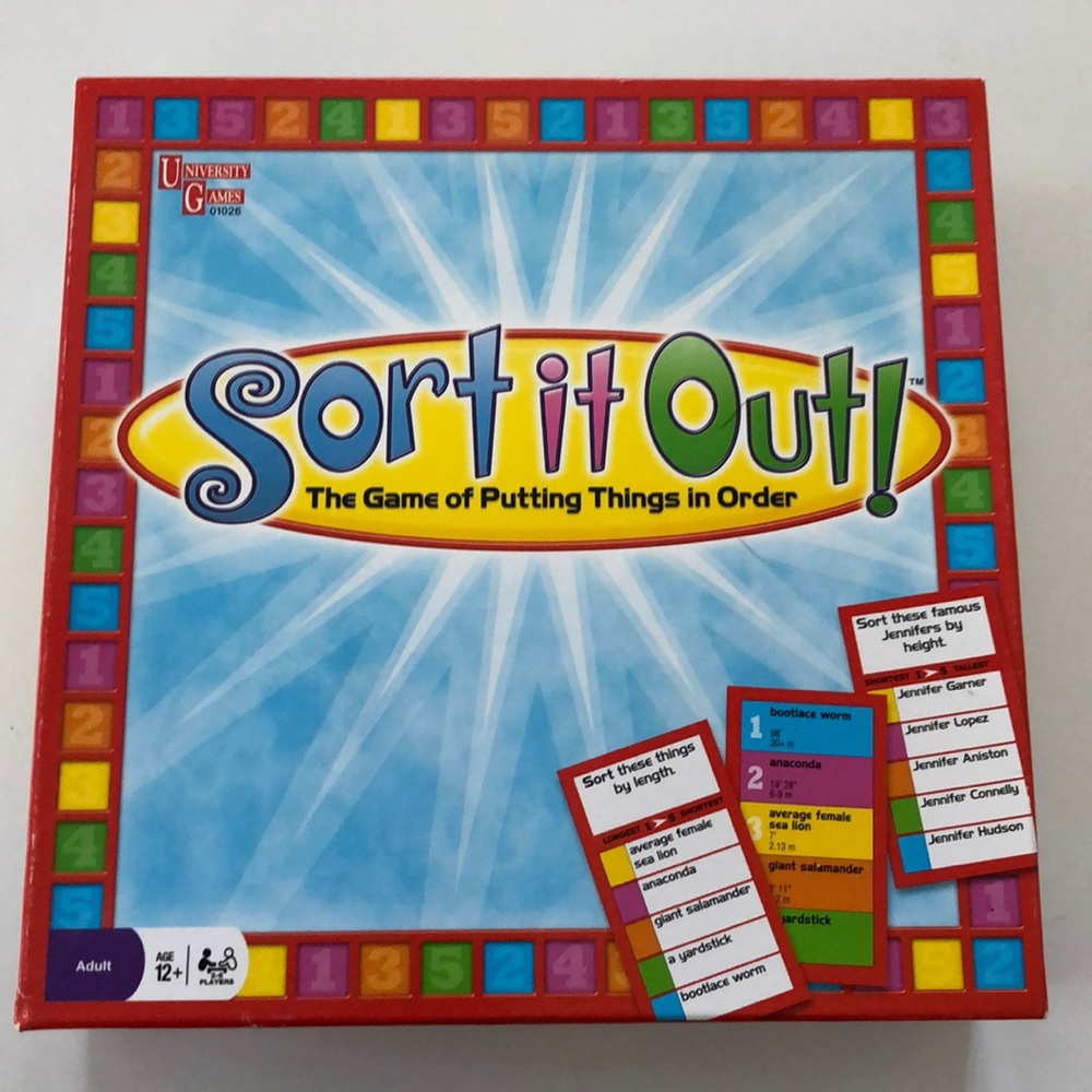 Sort It Out! Family board game